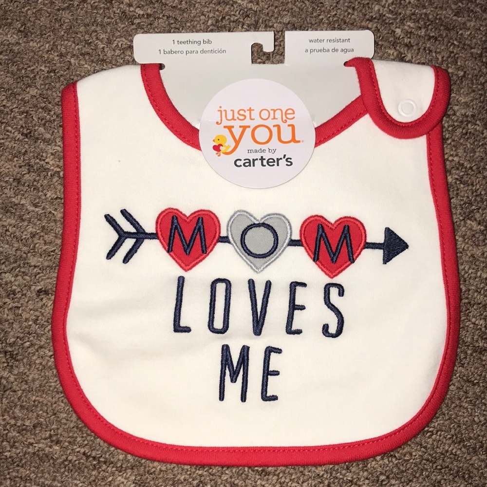 NWT Carter’s Baby Bib